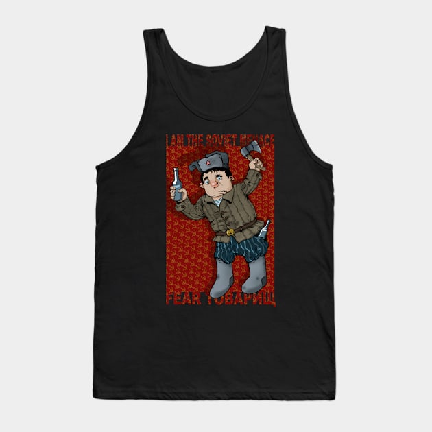 Soviet menace comrade Tank Top by SheenGraff